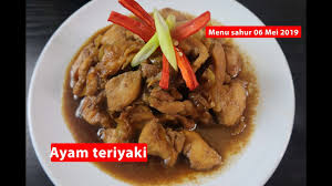Check spelling or type a new query. Resep Ayam Teriyaki Menu Sahur 1 Ramadhan Youtube
