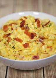 Slow Cooker Cheesy Bacon Potatoes Slow Cooker Recipes Cooking Recipes Recipes