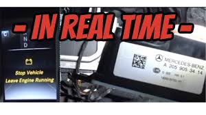 2015 Mercedez Benz C300 W205 Auxiliary Battery Fix In Real Time Youtube