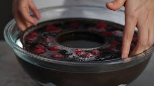 If you are doing a mold or want to turn the jello out onto a plate for serving: How To Get Jello Out Of The Mold Without Breaking