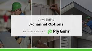 Vinyl siding contracts and expands as the outside temperature changes. Vinyl Siding J Channel Options Youtube