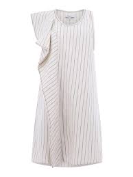 Phillip Lim Ruffled Pinstripe Dress