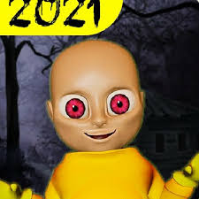 Scary Baby in Yellow House by Danish Fayyaz Butt