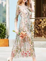 Best Selling Dresses Shop Affordable Designer Best Selling Dresses For Women Online Stylewe Embroidered Maxi Dress Embroidery Dress Maxi Dress Evening