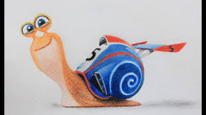 Coloring page turbo pixar on kids n fun. How I Color Turbo Movie Snail Prismacolors Watercolor Pencils Youtube