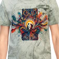 Cosmic Dance Designer T-shirt Unisex