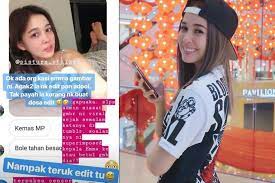 I don't know why but my eyes were drawn to nenen not her. Gambar Seksi Atas Katil Gigihkan Korang Edit Emma Maembong Hiburan Mstar