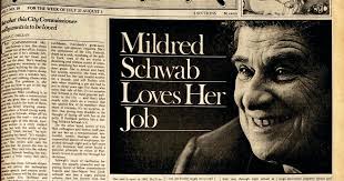 Mildred Schwab Loves Her Job