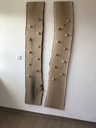 Garderobe Aus Einem Eichenbrett Eiche Bretter Garderobe Garderobe Landhaus