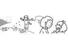 Feelings clipart coloring page pencil and in color. Coloring Page 16 Emotions Free Printable Coloring Pages Img 23986