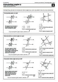 Calculating Angles 3 Parallel Lines Corresponding Alternate Co Interior 8th Grade Math Worksheets Learning Math Math Teacher