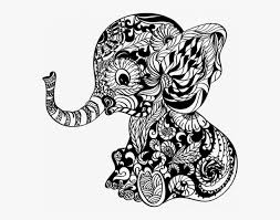 Baby Elephant Mandala Svg Free Hd Png Download Is Free Transparent Png Image To Explore More Similar Hd Image On Pngite In 2020 Mandala Elephant Mandala Svg Elephant