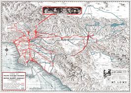 Maybe you would like to learn more about one of these? Pacific Electric Railway Map History Photos Red Cars
