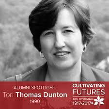 Alumni Spotlight: Tori Thomas-Dunton, '90