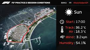 Baku track map 2018 sky sport. Drivers Prepare For Second Free Training In Baku Teller Report