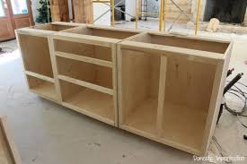 building kitchen cabinets, diy kitchen