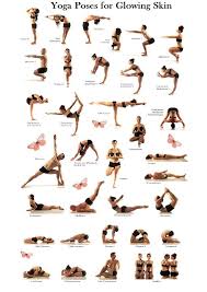 6 Powerful Yoga Asanas For Glowing Skin Bikram Yoga Poses Beginner Yoga Workout Yoga Asanas