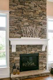 Stone cladding can easily transform any fireplace while you add value to your home. 46 Modern Rustic Fireplace Design Ideas 37 Best Home Design Ideas In 2021 Stone Fireplace Makeover Rustic Fireplaces Modern Rustic Fireplace