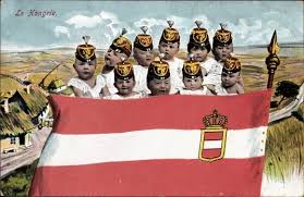 Produktinformationen fahne / flagge österreich ungarn marine. Ansichtskarte Postkarte La Hongrie Osterreich Ungarn Akpool De