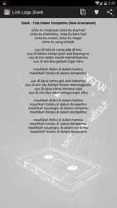 Kamu nikmati dengan cara klik tombol download mp3 di bawah, dan untuk link download lagu pasti ada kamu projector band ada di halaman selanjutnya. Lirik Lagu Slank Pour Android Telechargez L Apk