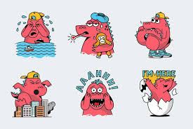 How Stickers Are Helping Humanize Chat Apps Creative Digital Sticker Stickers