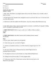 .us worksheet provides questions for students to answer during the movie / film | history channel's america the story of us worksheet answers: America Story Of Us Rebels 1 Docx Name Date Us History 1 Mr Thornton America The Story Of Us Episode 1 Rebels 1 May 1610 John Rolfe Is An English Course Hero