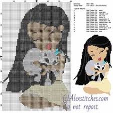 This pattern would be perfect for a child's room or for a disney wedding couple. 360 Plastic Canvas Ideas Cross Stitch Patterns Cross Stitch Cross Stitching