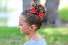 Pancaked Bun Of Braids Updo Hairstyles Cute Girls Hairstyles