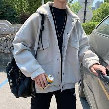 Check spelling or type a new query. Korean Style Winter Thick Men Jacket Streetwear Men Outfits Aesthetic Clothes Men Fashion Casual Outfits