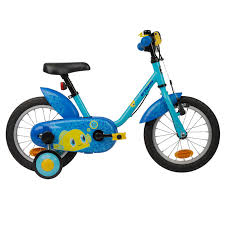 Cocuk Bisikleti 14 Jant Mavi 500 Btwin Decathlon