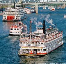 Tall Stacks Riverboat Festival Cincinnati Often As Many As 17 Or More Steamboats From All The Rivers Converge On Cincy Cincinnati Ohio Cincinnati Ohio River