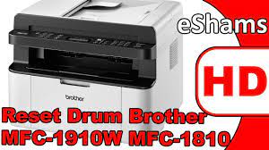 Original brother ink cartridges and toner cartridges print perfectly every time. Reset Drum Brother Mfc 1910w Mfc 1810 Youtube