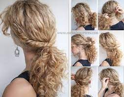 Hairstyles For Curly Hair Love Hair Hairstyles For Curly Hair Kivircik Saclar Icin Sac Mo In 2020 Curly Hair Styles Naturally Curly Hair Styles Curly Hair Dos