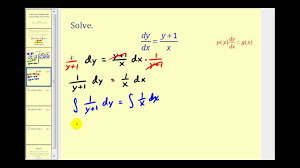 Example use separation of variables to convert the pde below into two ode's. Differential Equations Separation Of Variables Youtube