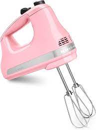 Lock the cord into either the left or right side of the mixer so you can approach ingredients from any angle. Amazon De Kitchenaid Ultra Power Handmixer 5 Fach Guava Glaze