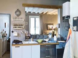 une maison couleur du ciel cuisine loft maison mobilier de salon