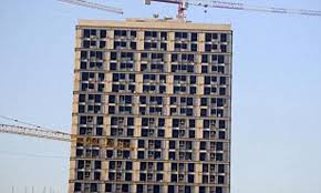 Fancy a giant game of Jenga? Tower blocks resemble world's biggest ...