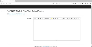 Platform codemander platform designer & online code editor. Asp Net Mvc 5 Rich Text Wysiwyg Editor