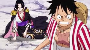 I Wish Luffy Would Look At Me With The Same Love He Looks At Meat. That'S  What Boa Hancock Would Say. Honestly, Tho. #Meat | Luffy And Hancock, Luffy,  Anime