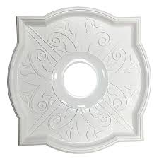 44 fanimation kwad black led ceiling fan. Portfolio 10 White Ceiling Medallion Cm1 Ceiling Medallions Millwork