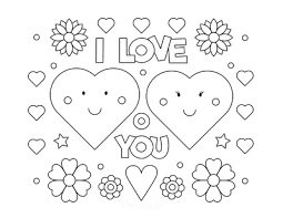 Download this adorable dog printable to delight your child. 70 Best Heart Coloring Pages Free Printables For Kids Adults