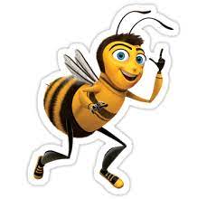 Sms Bee Bee Movie Barry B Benson Stickers