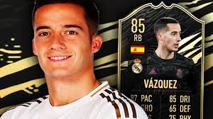 Los candidatos para reforzar a la delantera del equipo azteca son santiago muñoz de santos o santiago giménez de la máquina celeste de la cruz azul, actual. New Rb 85 Sif Lucas Vazquez Player Review Fifa 21 Ultimate Team Youtube