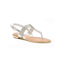 L'avis de la modeuse : Sandales Argentees A Strass Celia