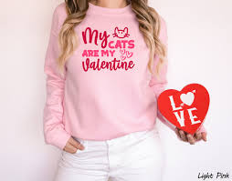 My Cat is My Valentine Shirt, Valentines Day Gift, Valentines Day,  Valentine Gift for Cat Lover, Valentines Shirt, Cat Lover Gift