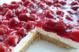 Easy No Bake Cherry Cheesecake Dessert Thirty Minute Dessert That Is Beautiful And Delicious Supe No Bake Cherry Cheesecake Cherry Cheesecake Recipe Desserts