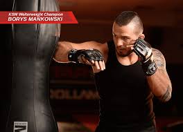 Borys mańkowski jest przekonany, ze tam zawalczy! Skorzane Rekawice Mma Wykonane Ze Skory Naturalnej Dbx Bushido
