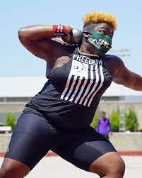 Raven saunders got to make her mom proud one last time. The Hulk Returns Raven Saunders Back Putting Far Track Field News