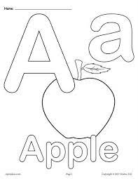 Letter A Coloring Pages 3 Printable Alphabet Coloring Pages Abc Coloring Pages Alphabet Coloring Pages Abc Coloring
