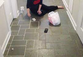 The color of your grout can make or break the look of your tile. Making Old Discolored Grout Look Like New Young House Love